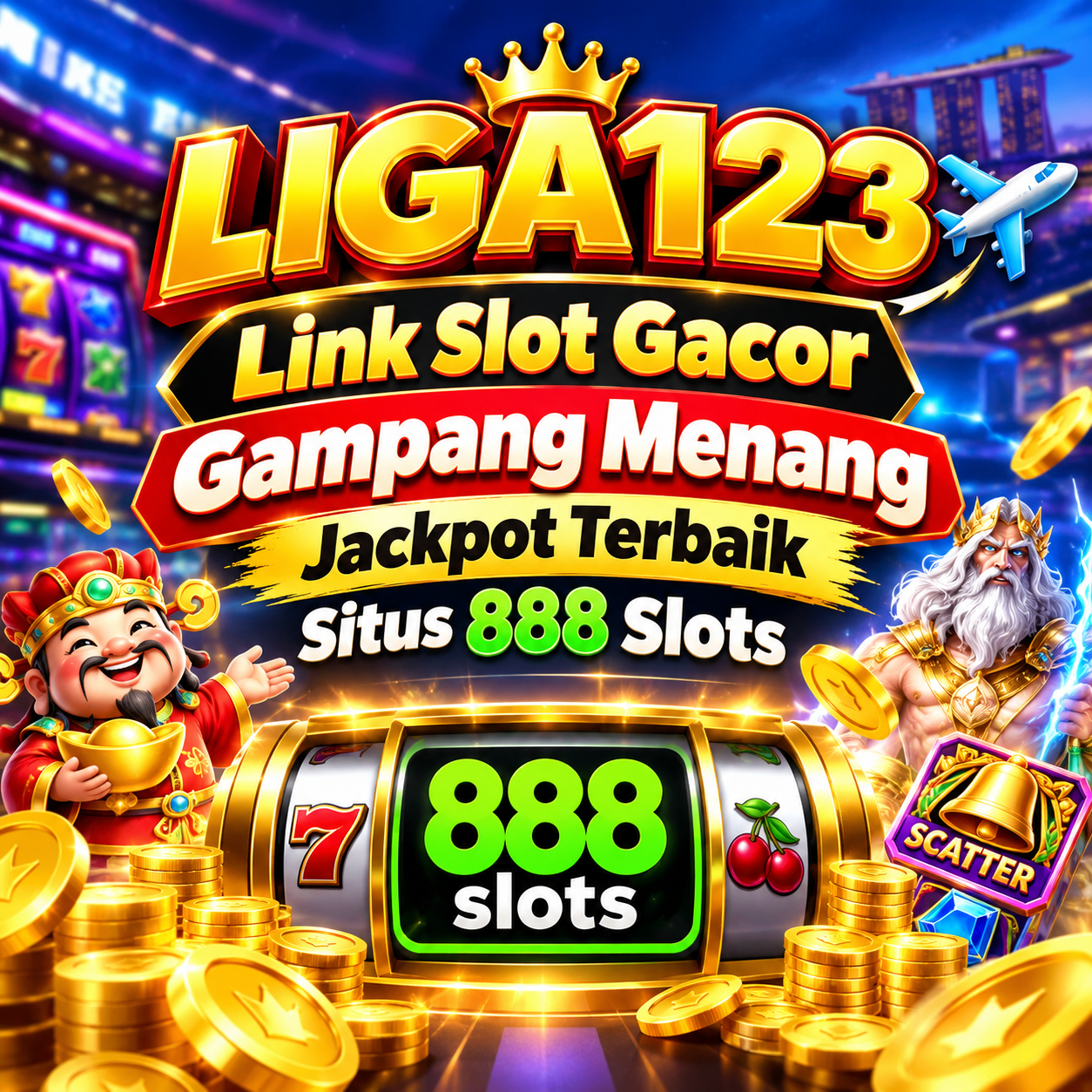 LIGA123: Daftar Situs Slot Gacor Hari Ini Jackpot 888 Slots Online Terbaik